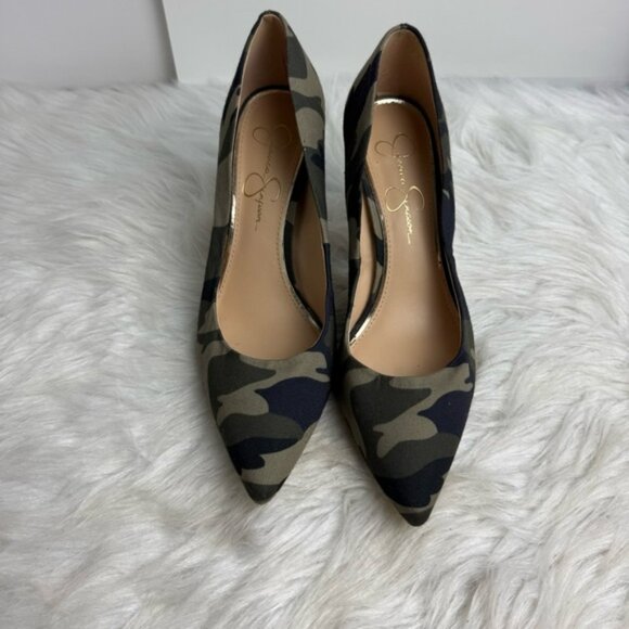 Jessica Simpson Camo Heels - Picture 1 of 9